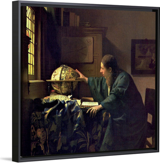 “The Astronomer (1668)“, Johannes Vermeer