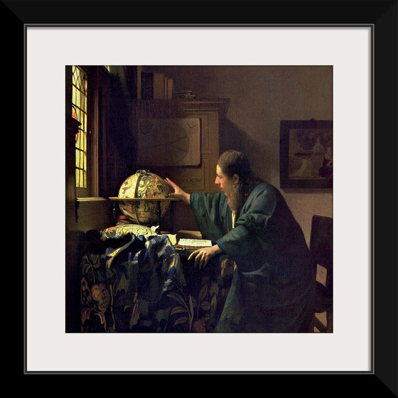 “The Astronomer (1668)“, Johannes Vermeer