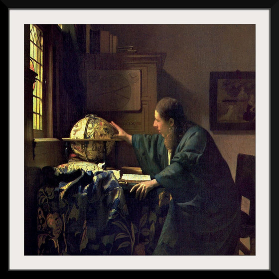 “The Astronomer (1668)“, Johannes Vermeer