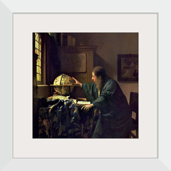 “The Astronomer (1668)“, Johannes Vermeer