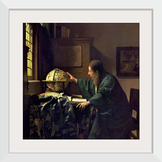 “The Astronomer (1668)“, Johannes Vermeer