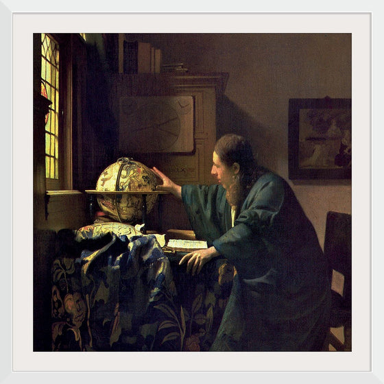 “The Astronomer (1668)“, Johannes Vermeer