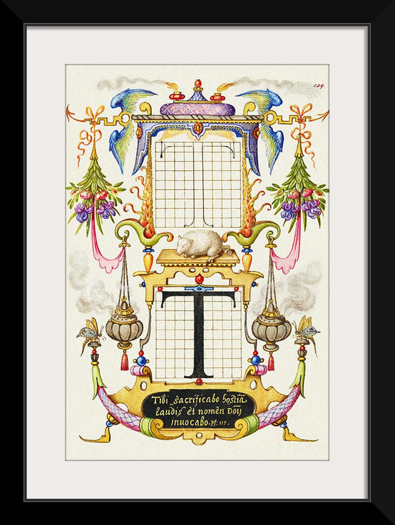 “Guide For Constructing The Letter T",  Joris Hoefnagel