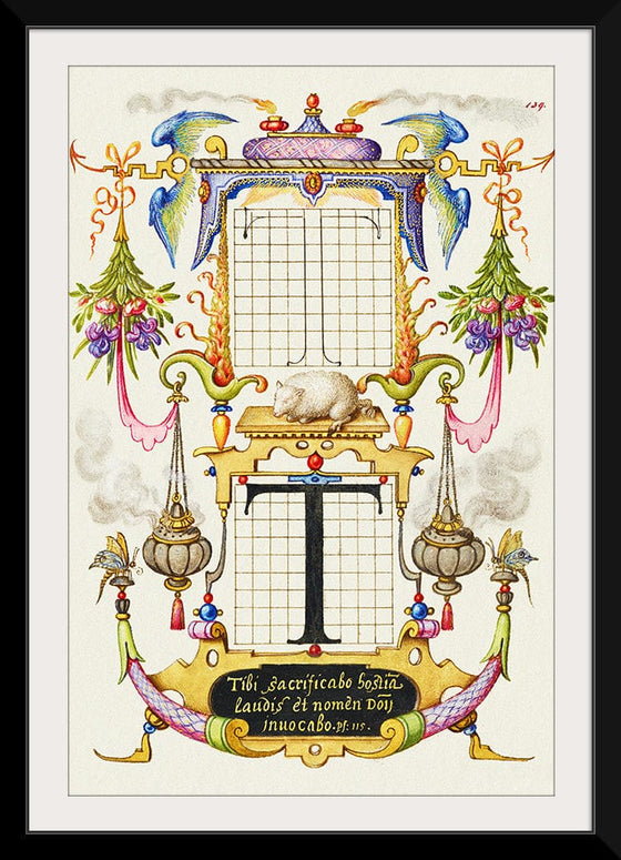 “Guide For Constructing The Letter T",  Joris Hoefnagel