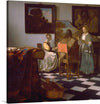 “The Concert (1664)“, Johannes Vermeer