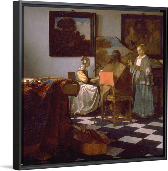 “The Concert (1664)“, Johannes Vermeer