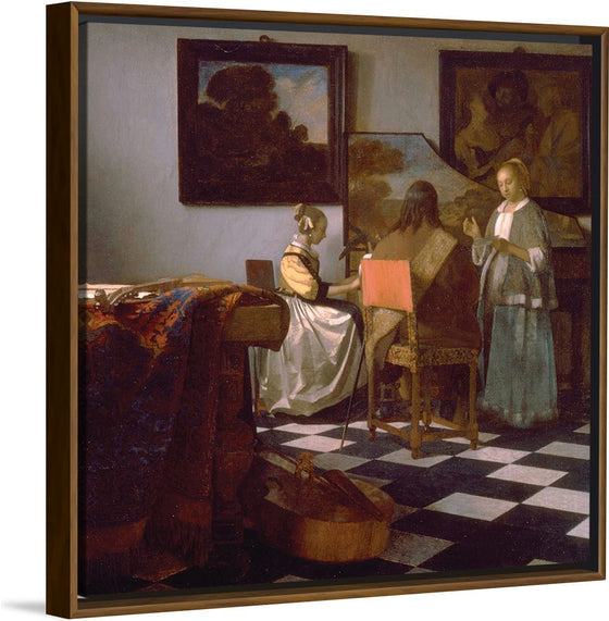 “The Concert (1664)“, Johannes Vermeer