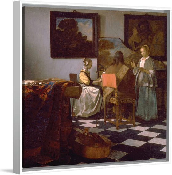 “The Concert (1664)“, Johannes Vermeer