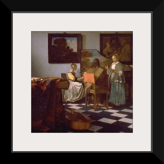 “The Concert (1664)“, Johannes Vermeer