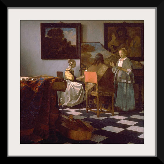 “The Concert (1664)“, Johannes Vermeer