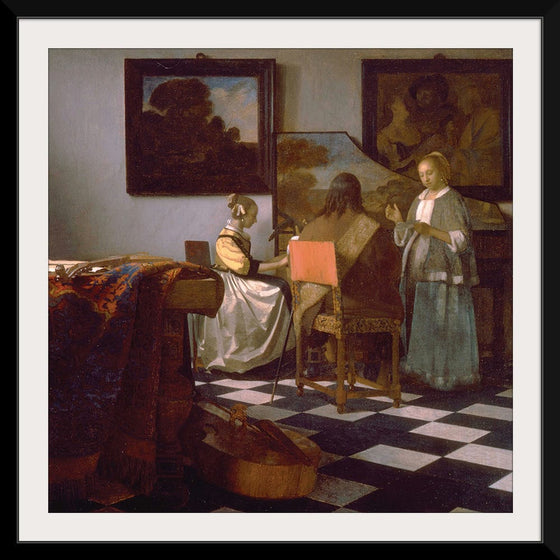 “The Concert (1664)“, Johannes Vermeer