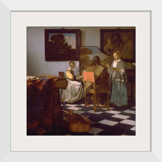 “The Concert (1664)“, Johannes Vermeer