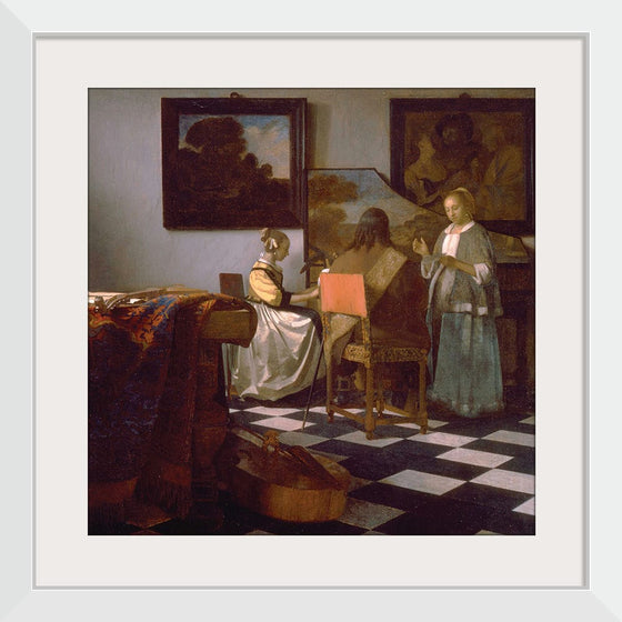 “The Concert (1664)“, Johannes Vermeer