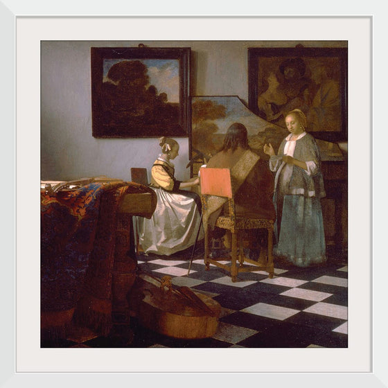 “The Concert (1664)“, Johannes Vermeer