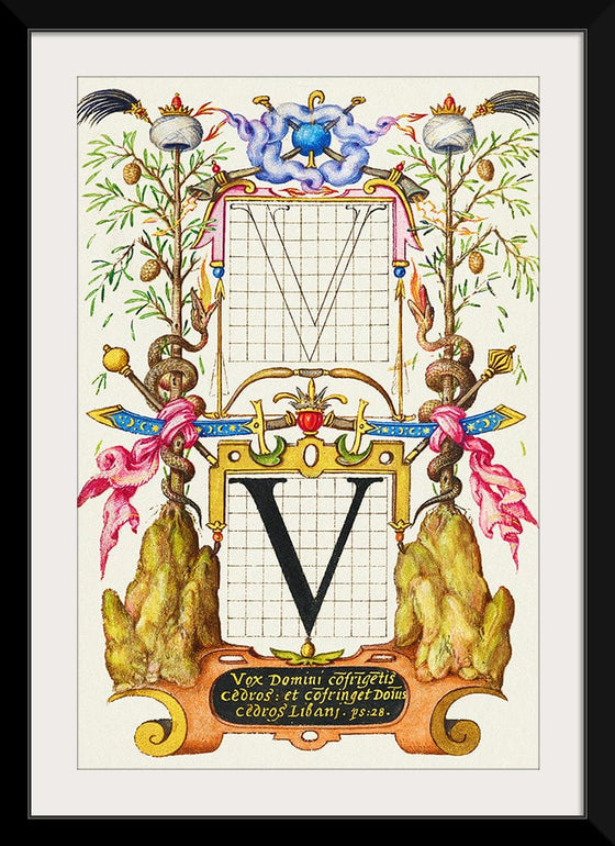 “Guide For Constructing The Letter V",  Joris Hoefnagel