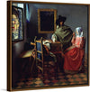 “The Glass Of Wine (c. 1658-1660)“, Johannes Vermeer