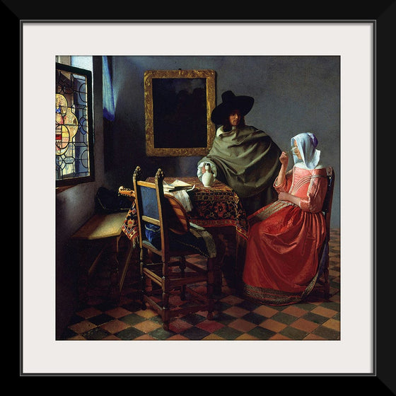 “The Glass Of Wine (c. 1658-1660)“, Johannes Vermeer