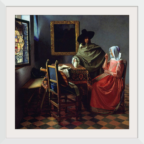 “The Glass Of Wine (c. 1658-1660)“, Johannes Vermeer