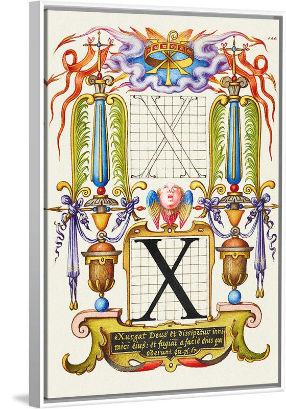 “Guide For Constructing The Letter X",  Joris Hoefnagel