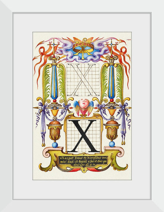 “Guide For Constructing The Letter X",  Joris Hoefnagel