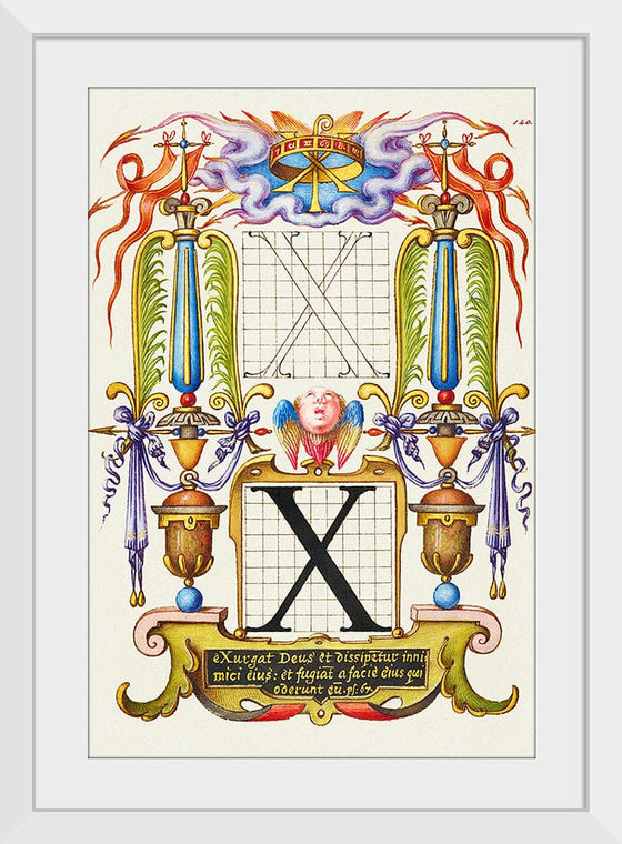 “Guide For Constructing The Letter X",  Joris Hoefnagel