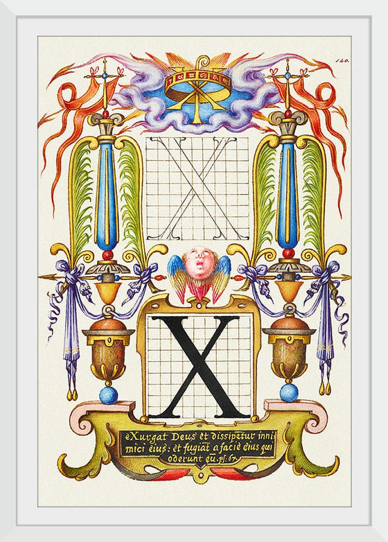 “Guide For Constructing The Letter X",  Joris Hoefnagel