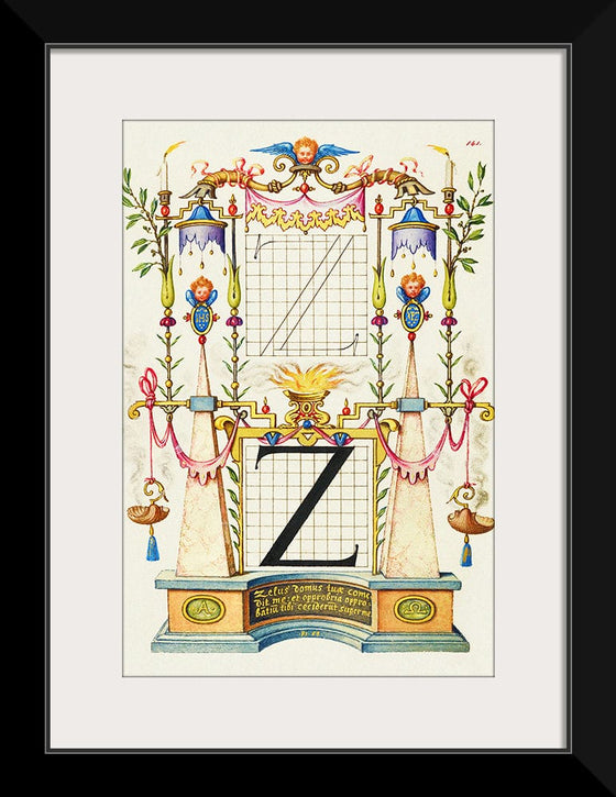 “Guide For Constructing The Letter Z",  Joris Hoefnagel