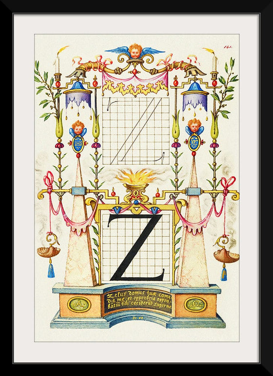 “Guide For Constructing The Letter Z",  Joris Hoefnagel