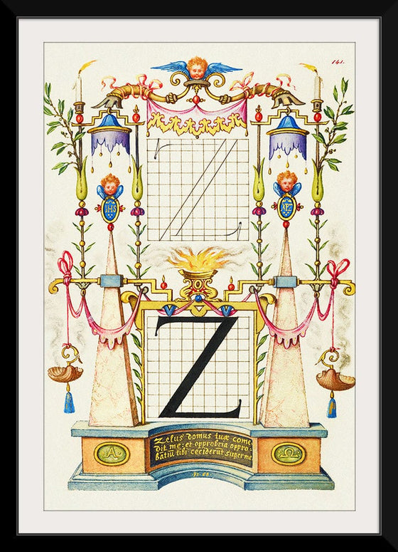 “Guide For Constructing The Letter Z",  Joris Hoefnagel