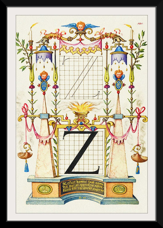 “Guide For Constructing The Letter Z",  Joris Hoefnagel