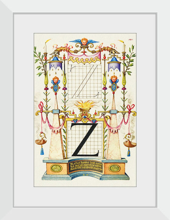 “Guide For Constructing The Letter Z",  Joris Hoefnagel