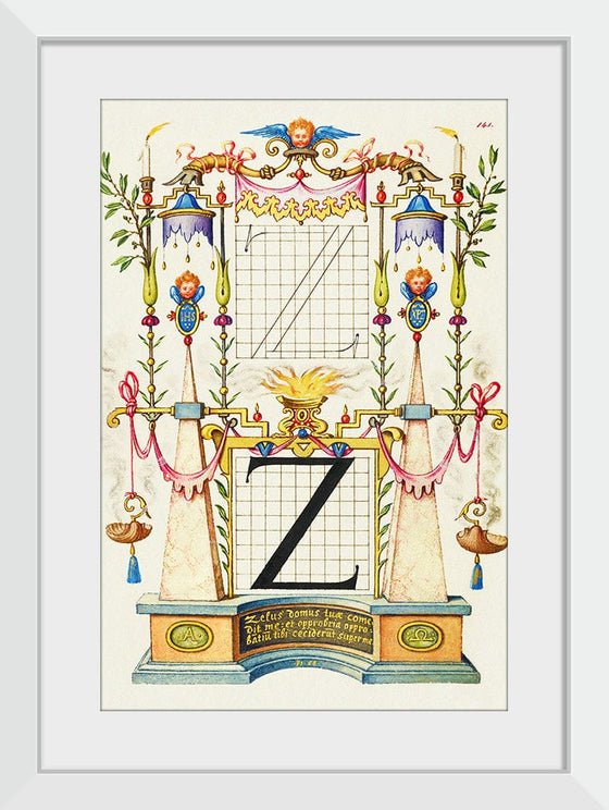 “Guide For Constructing The Letter Z",  Joris Hoefnagel