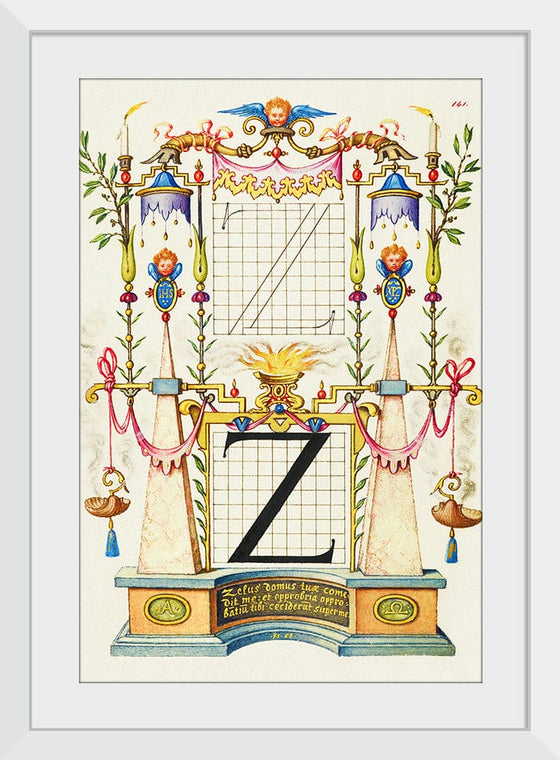 “Guide For Constructing The Letter Z",  Joris Hoefnagel