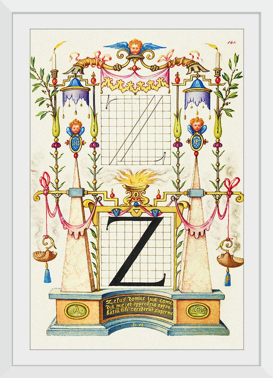 “Guide For Constructing The Letter Z",  Joris Hoefnagel