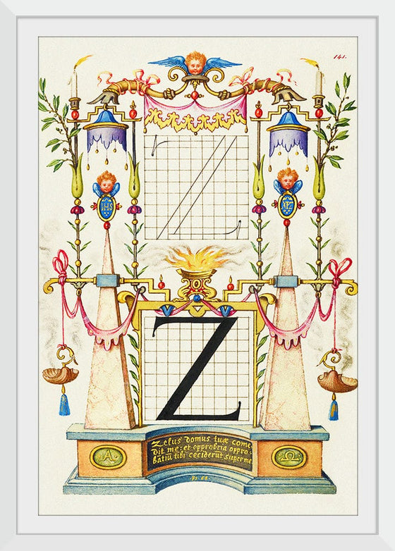 “Guide For Constructing The Letter Z",  Joris Hoefnagel