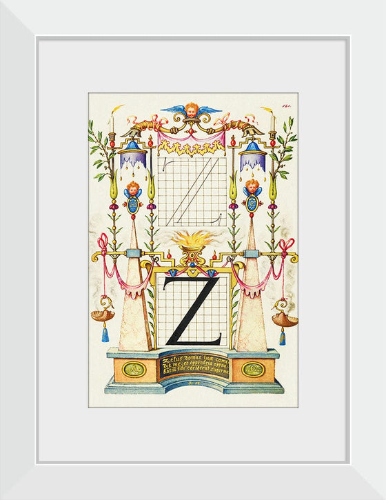 “Guide For Constructing The Letter Z",  Joris Hoefnagel