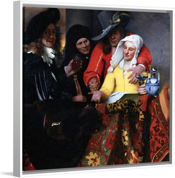 “The Procuress (1656)“, Johannes Vermeer