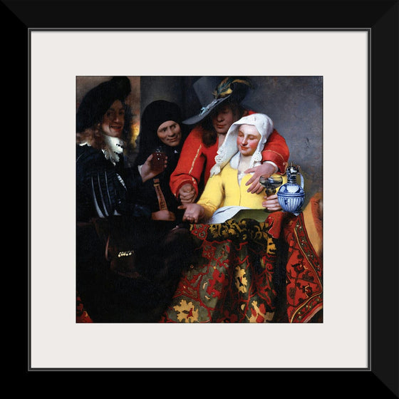 “The Procuress (1656)“, Johannes Vermeer