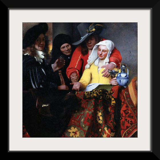 “The Procuress (1656)“, Johannes Vermeer