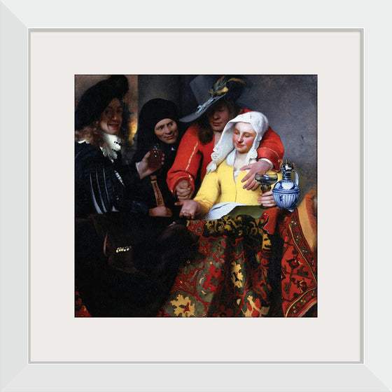 “The Procuress (1656)“, Johannes Vermeer