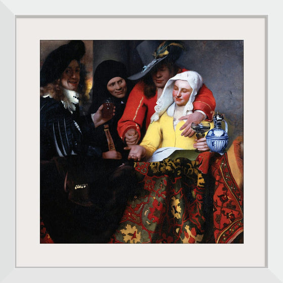 “The Procuress (1656)“, Johannes Vermeer