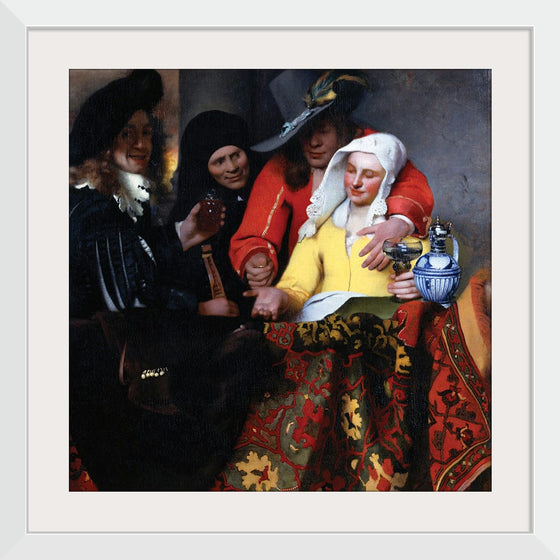 “The Procuress (1656)“, Johannes Vermeer