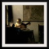 “Woman With A Lute (c. 1662-1664)“, Johannes Vermeer