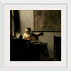 “Woman With A Lute (c. 1662-1664)“, Johannes Vermeer