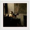 “Woman With A Lute (c. 1662-1664)“, Johannes Vermeer