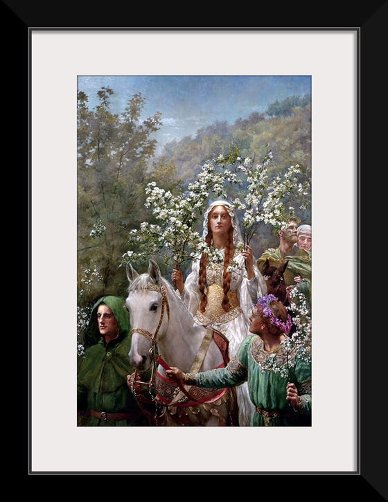 "Queen Guinevere's Maying(1900)", John Maler Collier