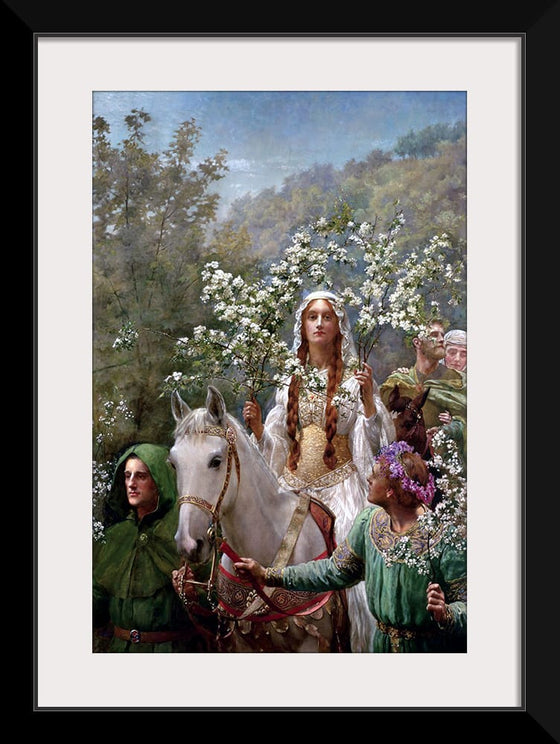 "Queen Guinevere's Maying(1900)", John Maler Collier