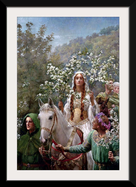 "Queen Guinevere's Maying(1900)", John Maler Collier