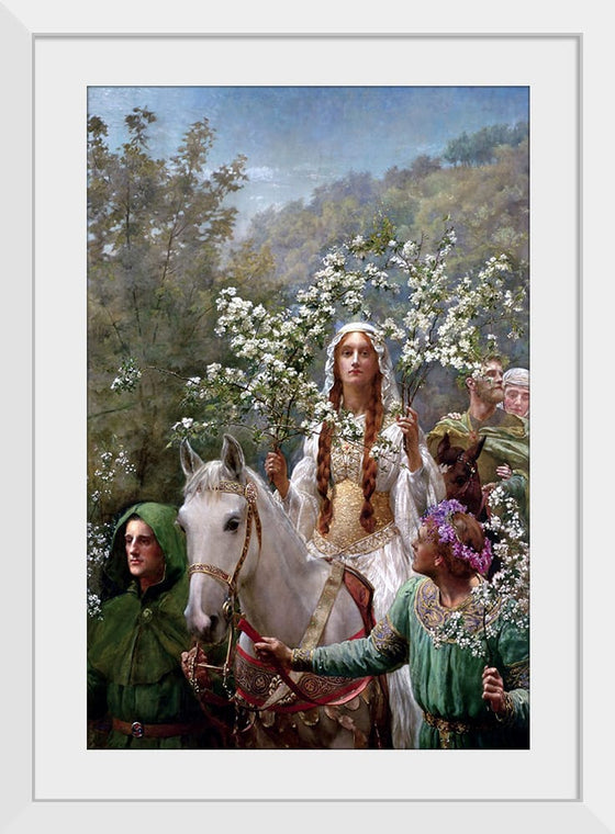 "Queen Guinevere's Maying(1900)", John Maler Collier