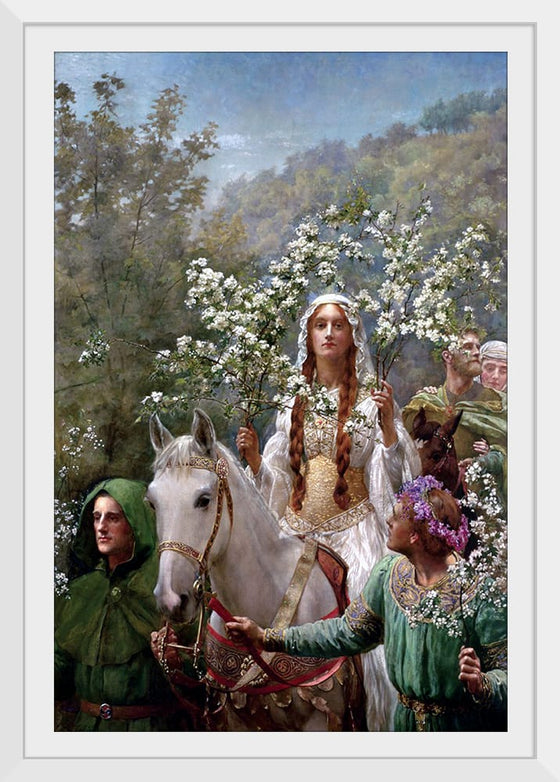 "Queen Guinevere's Maying(1900)", John Maler Collier